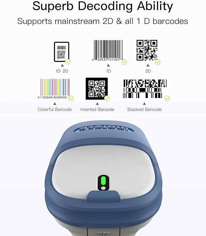 2D QR code scanner