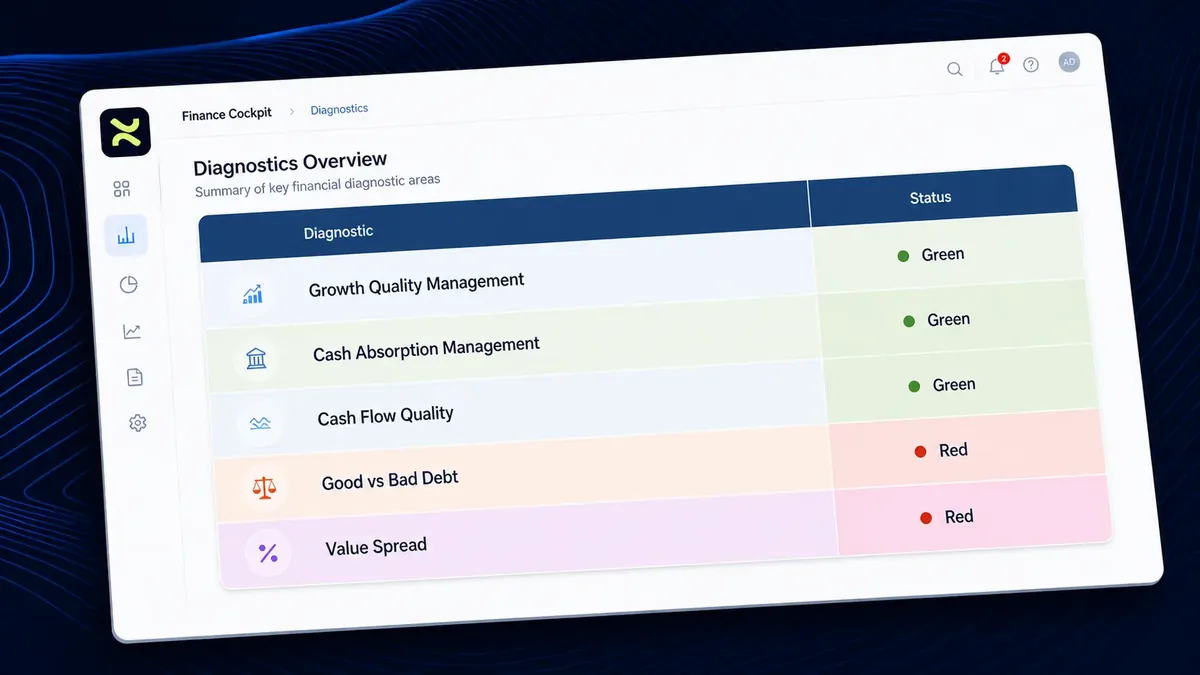 Money Making Machine dashboard