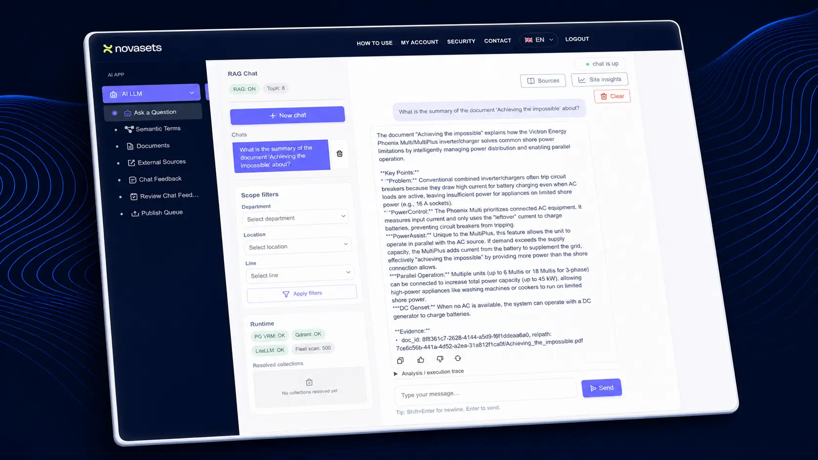 Private AI assistant overview